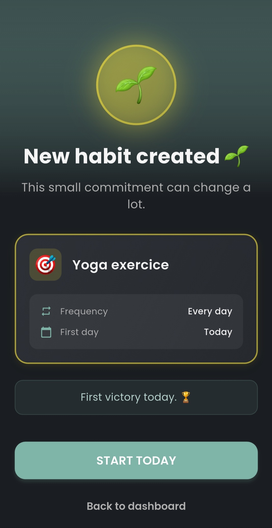 GoBeyond — Create a New Habit